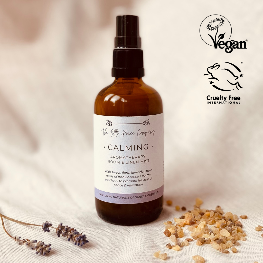 Calming Aromatherapy Room & Linen Mist 100ml: 100ml Spray Bottle