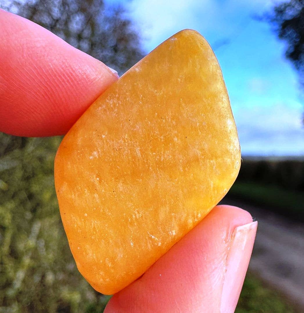 Orange calcite