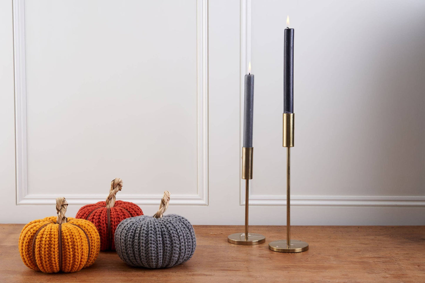 Mustard Wool Pumpkin