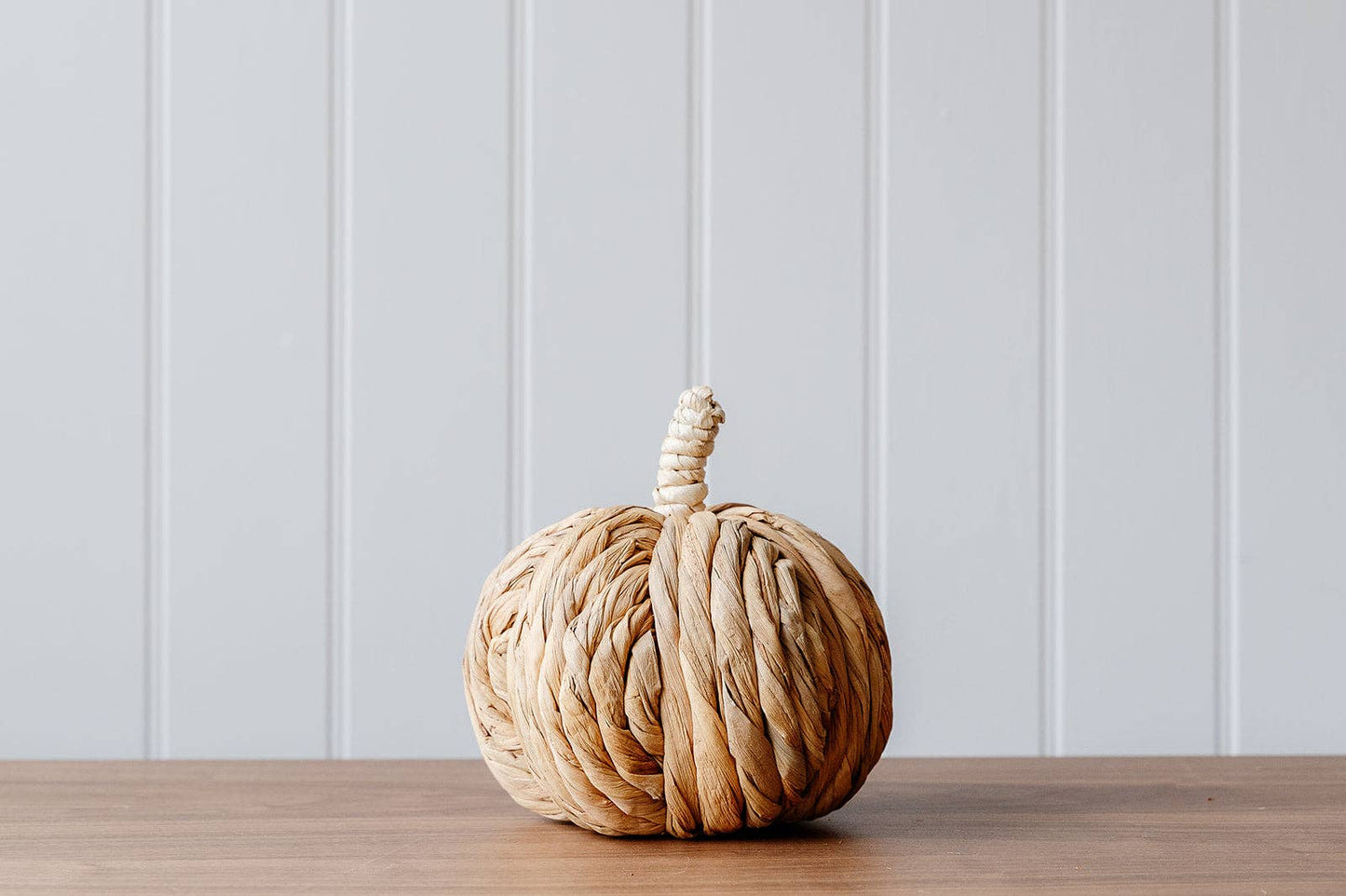 Rope Pumpkin with Rope Stalk
