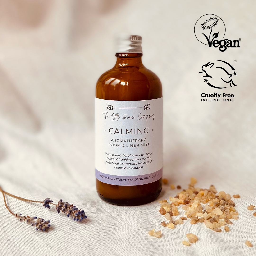 Calming Aromatherapy Room & Linen Mist 100ml: 100ml Spray Bottle