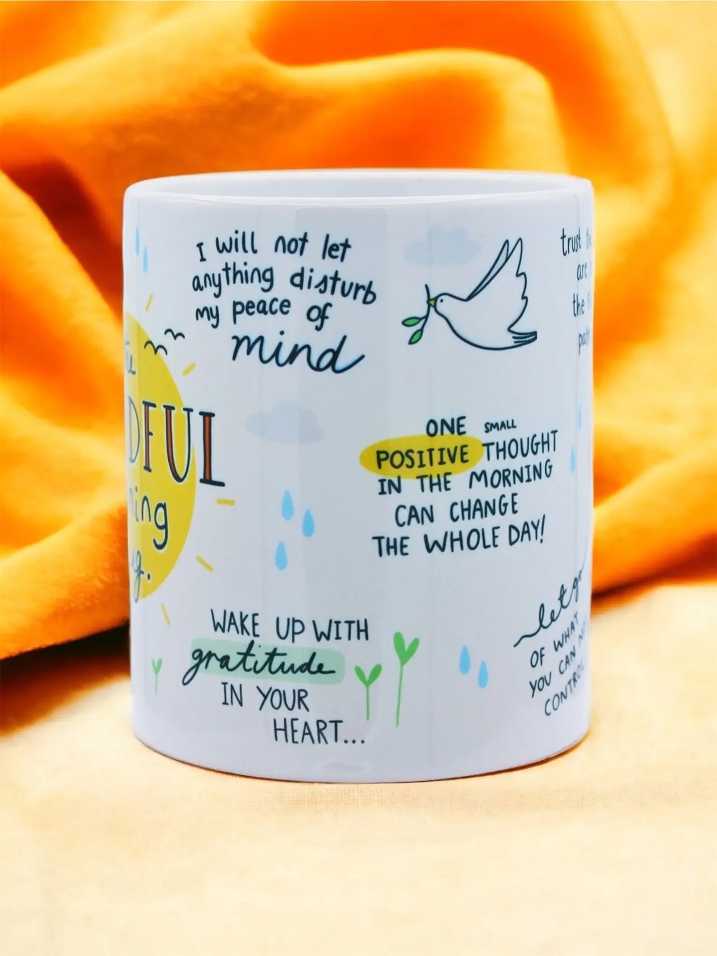 The MINDFUL Morning Mug- Mindfulness Gift | Positive Gift