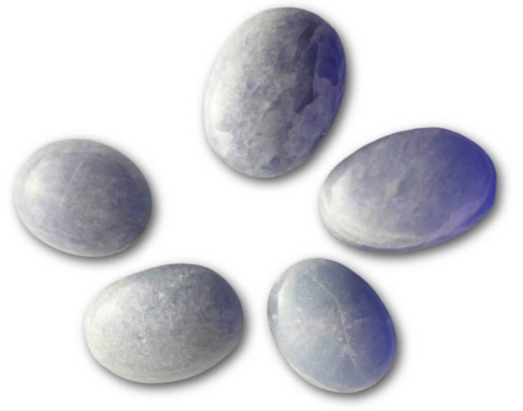 Blue Calcite Gallet: 41-50mm