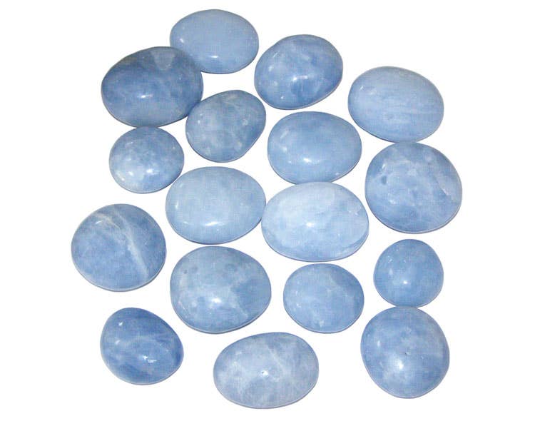 Blue Calcite Gallet: 41-50mm