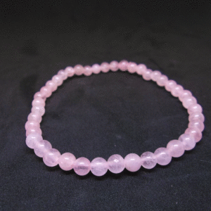 4 mm Rose Quartz Bead Bracelet