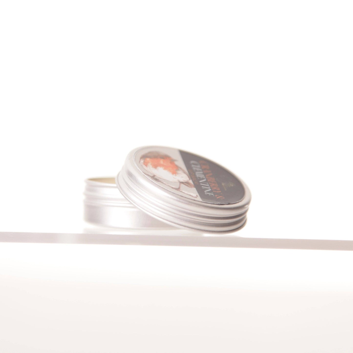 Cranberry and Clementine Lip Balm With 'The Hearth' Robin Design