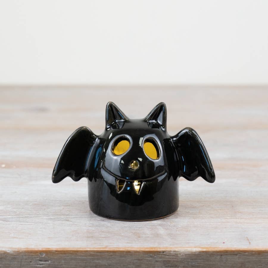 LED Black Bat Deco, 12.9cm