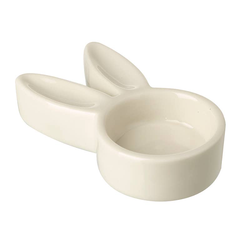 Porcelain Rabbit T Light Holder