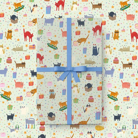 Gift Wrap - New Cat Wrap
