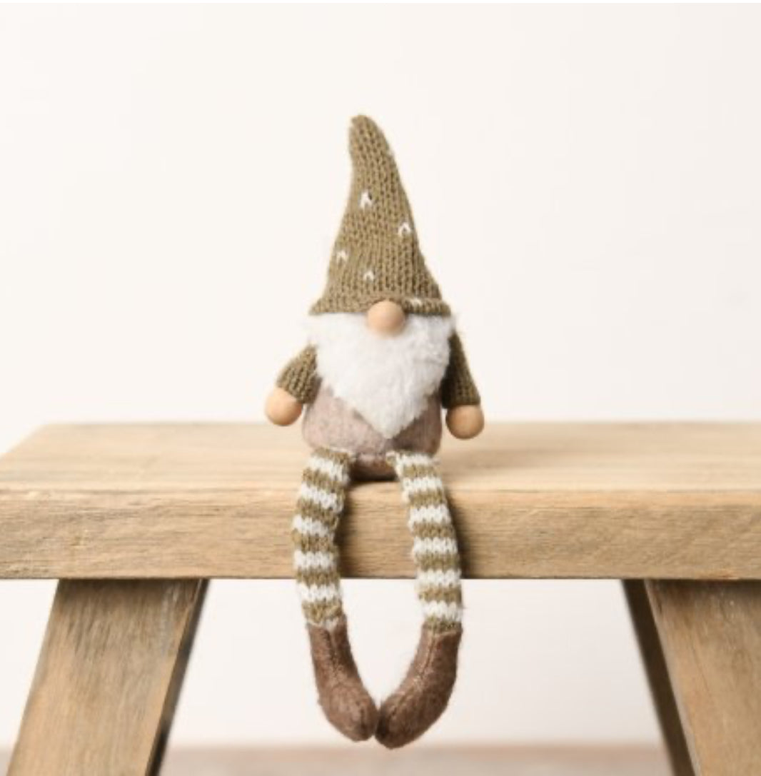 Sage Green Sitting Gonk 15cm