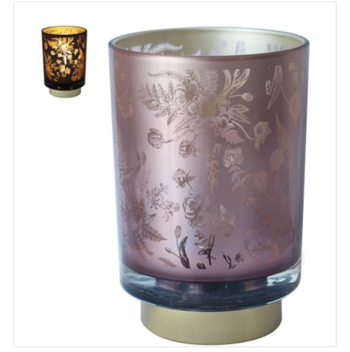 Purple LED Lamp