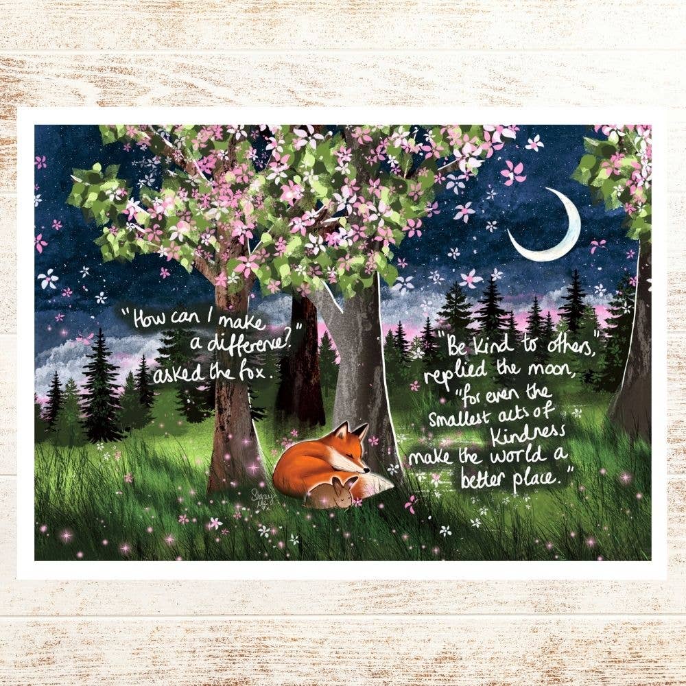 A4 Art Print ~ Make a Difference