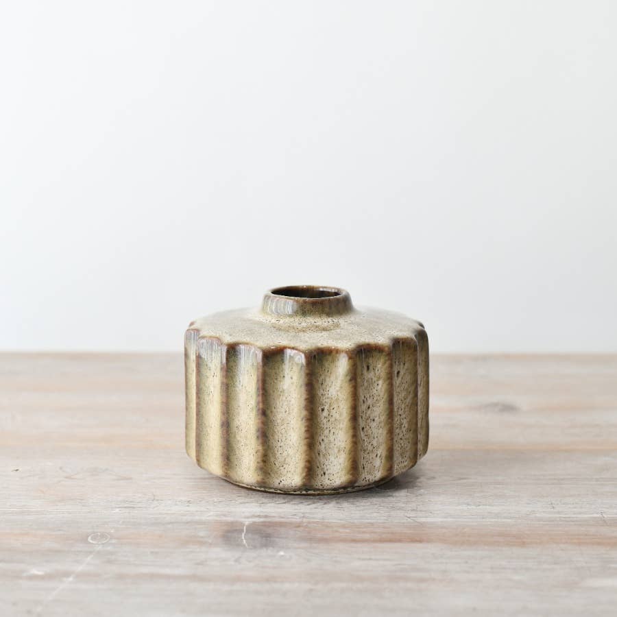 Decorative Round Flower Vase, 13cm