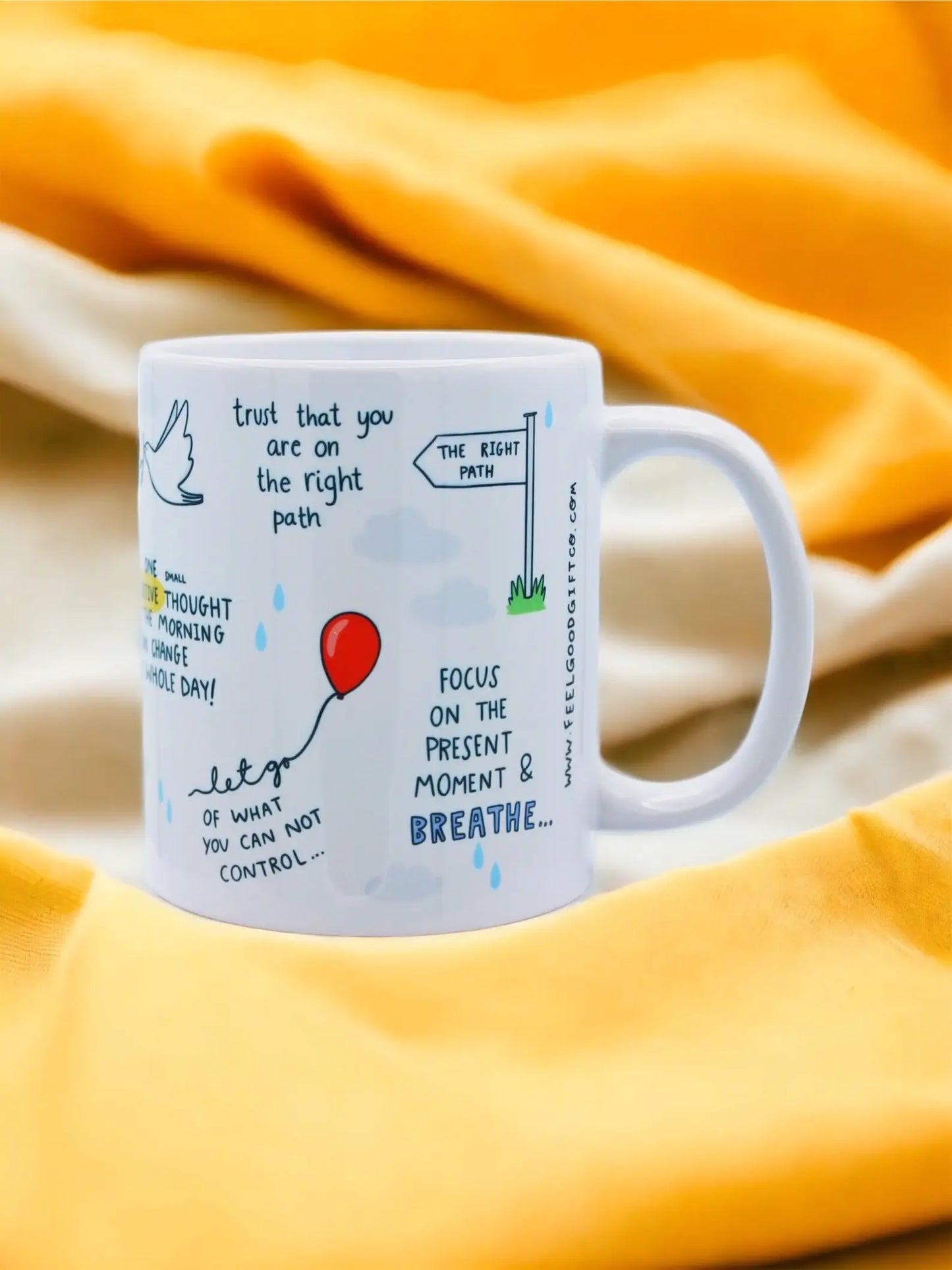 The MINDFUL Morning Mug- Mindfulness Gift | Positive Gift