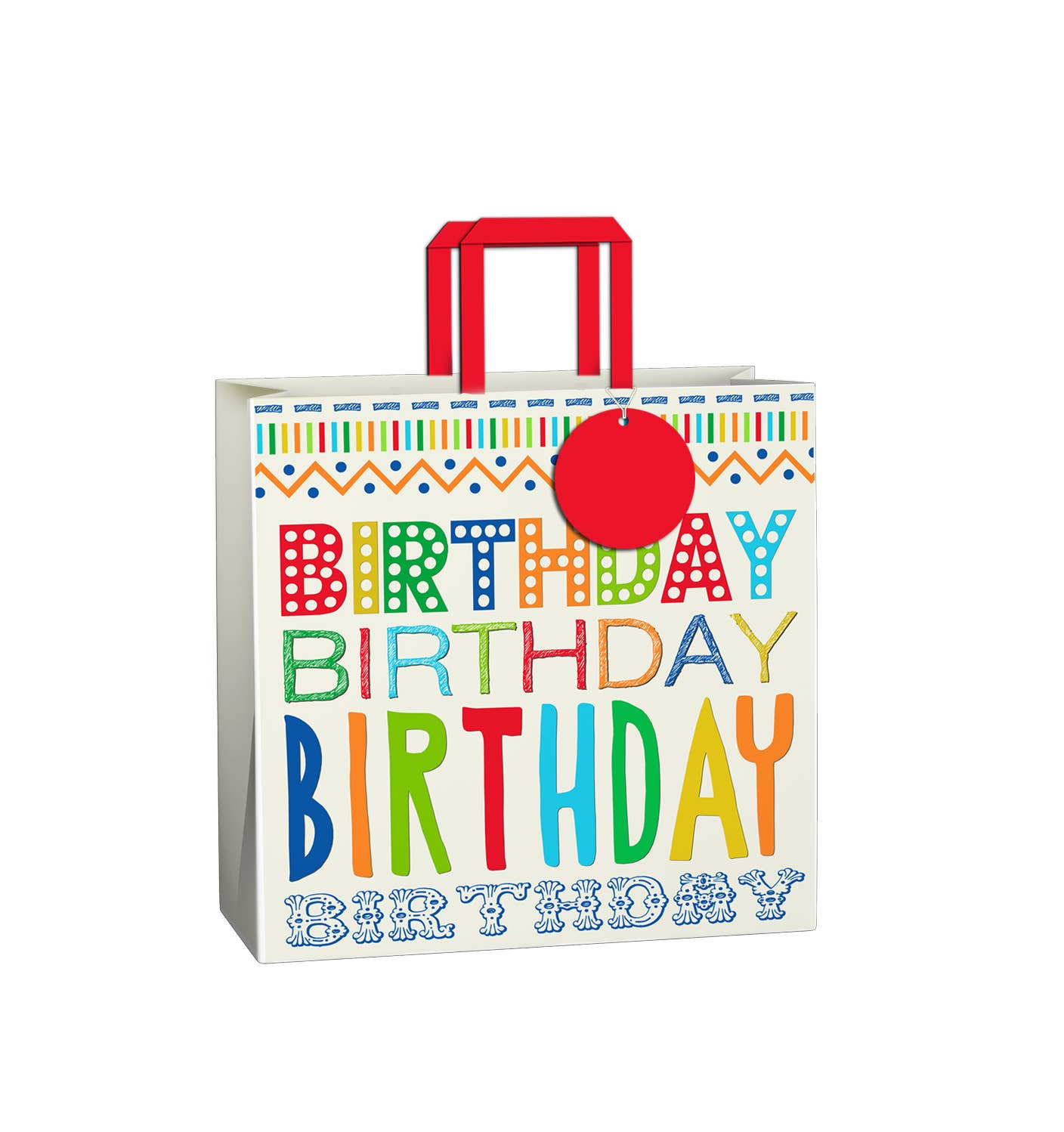 Eco-friendly FSC™ sustainably sourced Happy Days Gift Bag