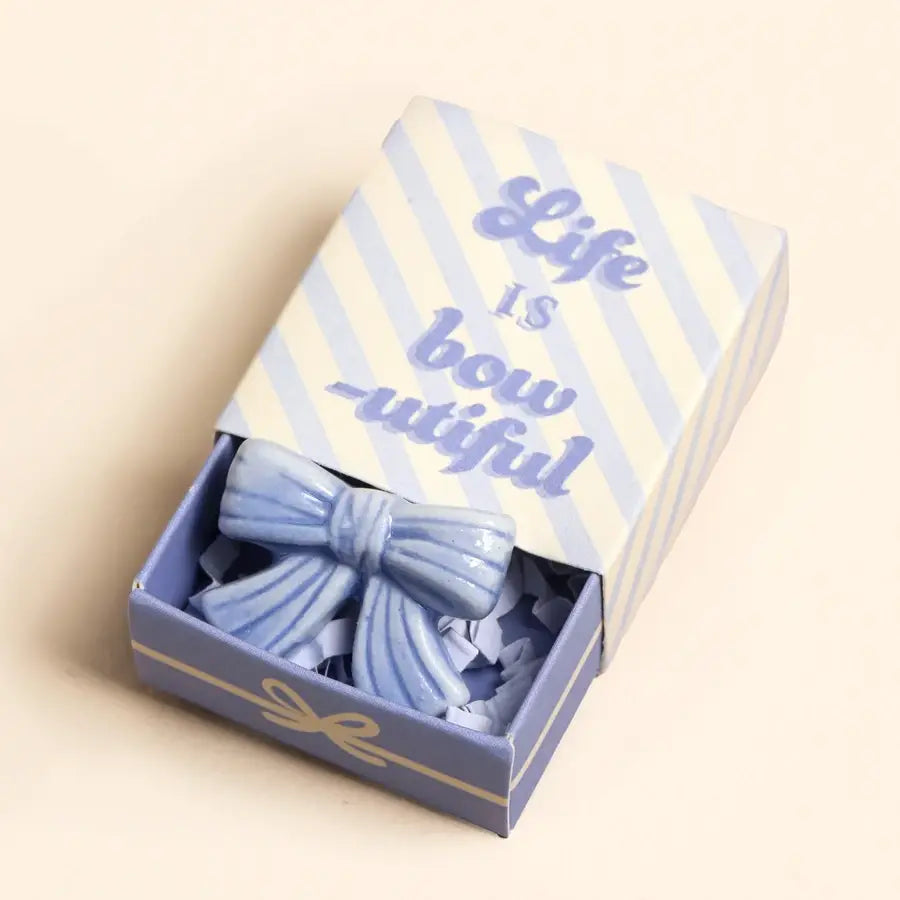 Tiny Matchbox Ceramic Tokens: Heart