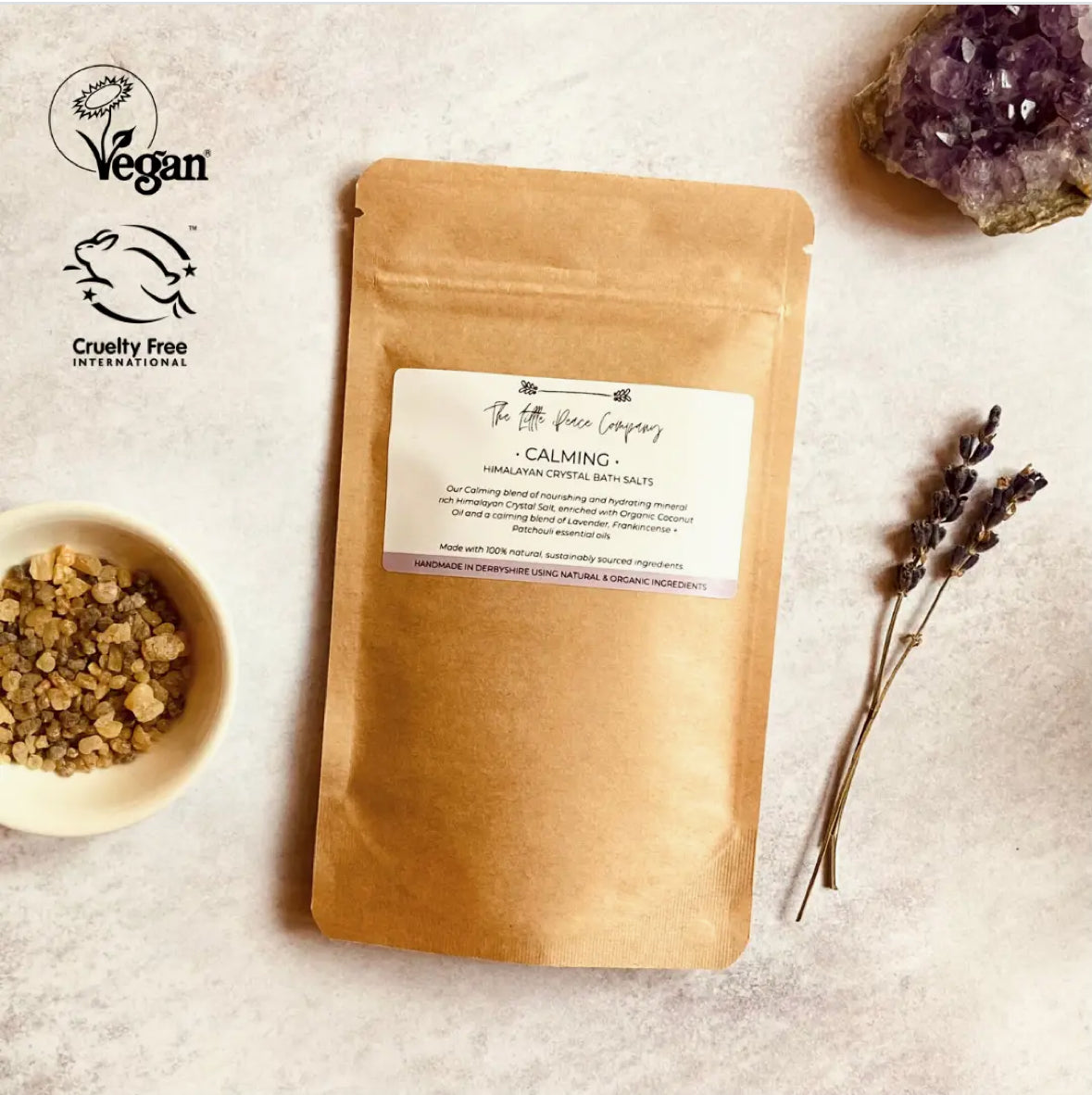 Sleepy Himalayan Crystal Salt Sachet