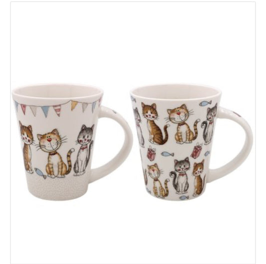 Cheerful Cat Mug