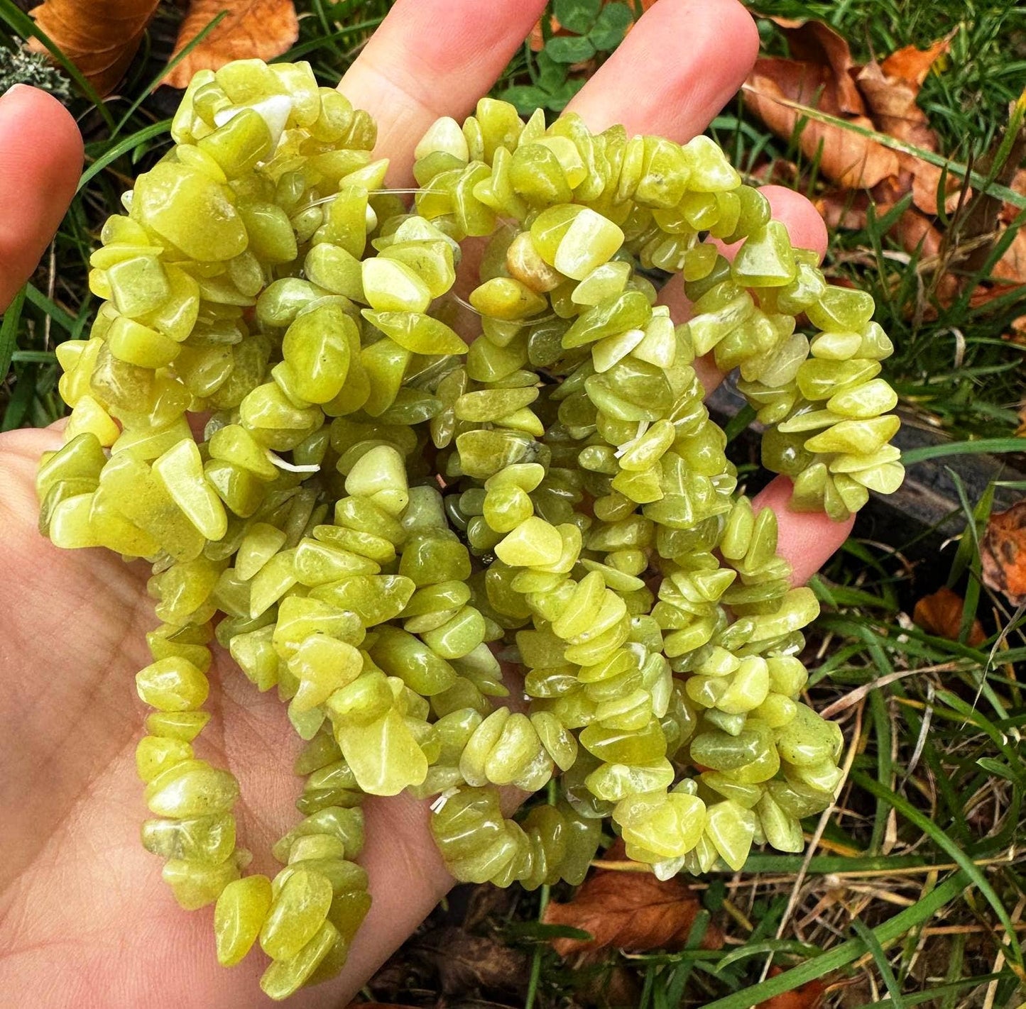 Crystal chip bracelet stretch bracelet gemstone jewellery Cherry Quartz