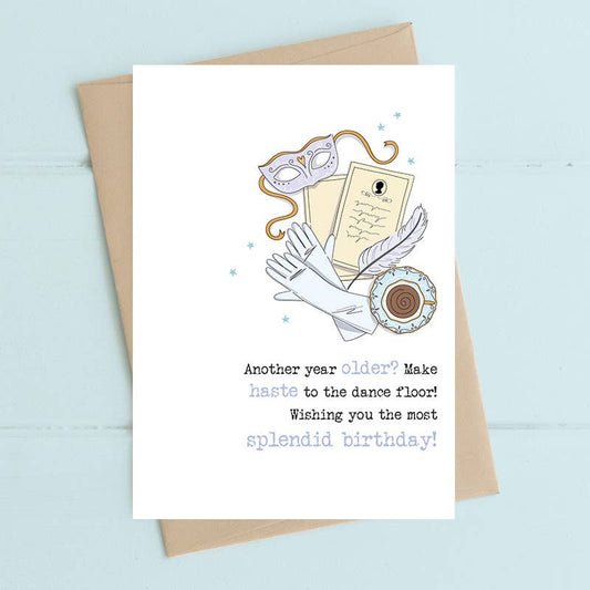 Bridgerton - Splendid birthday - Greetings Card