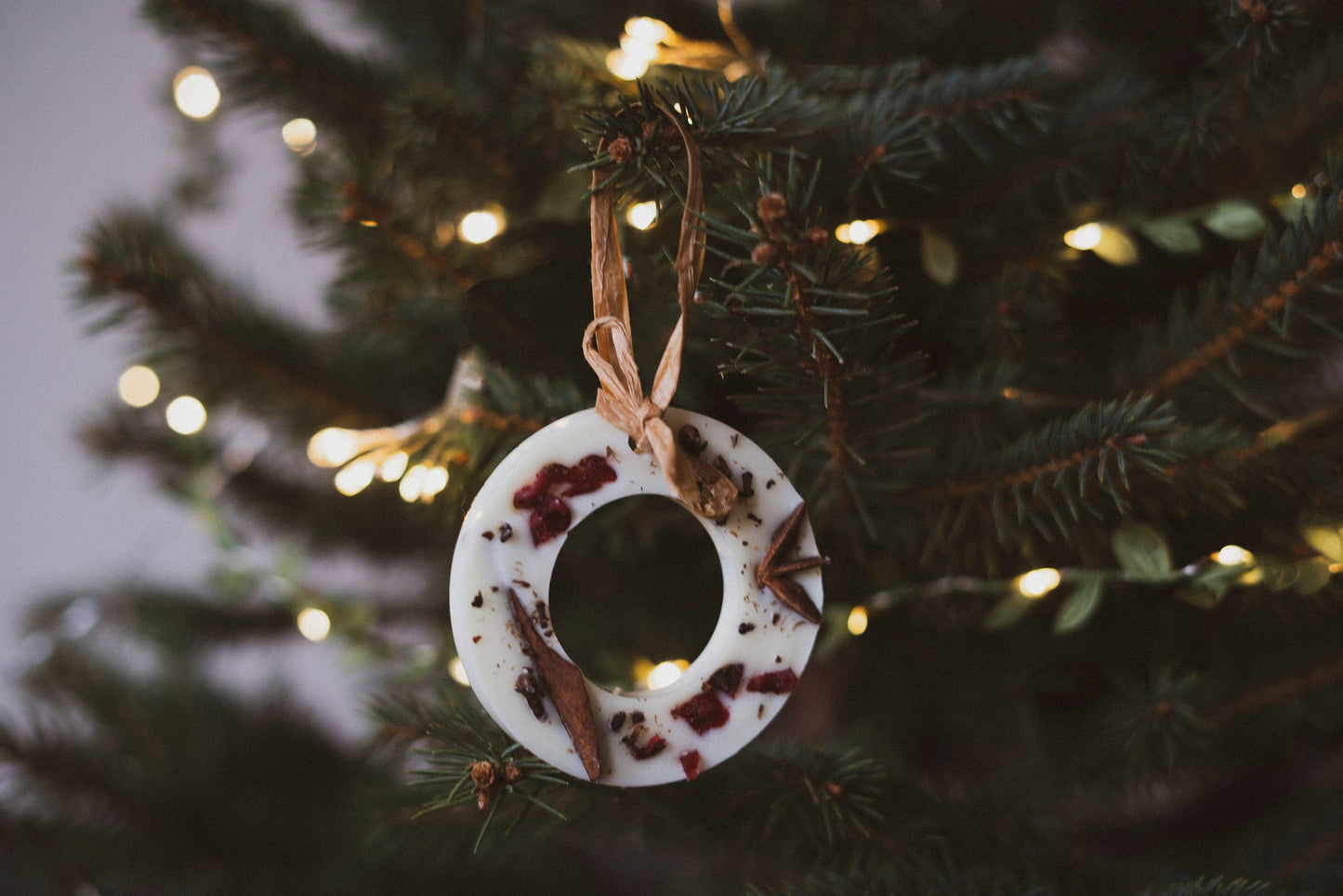 Christmas Scented Tree Decorations: Christmas Tree / Circle