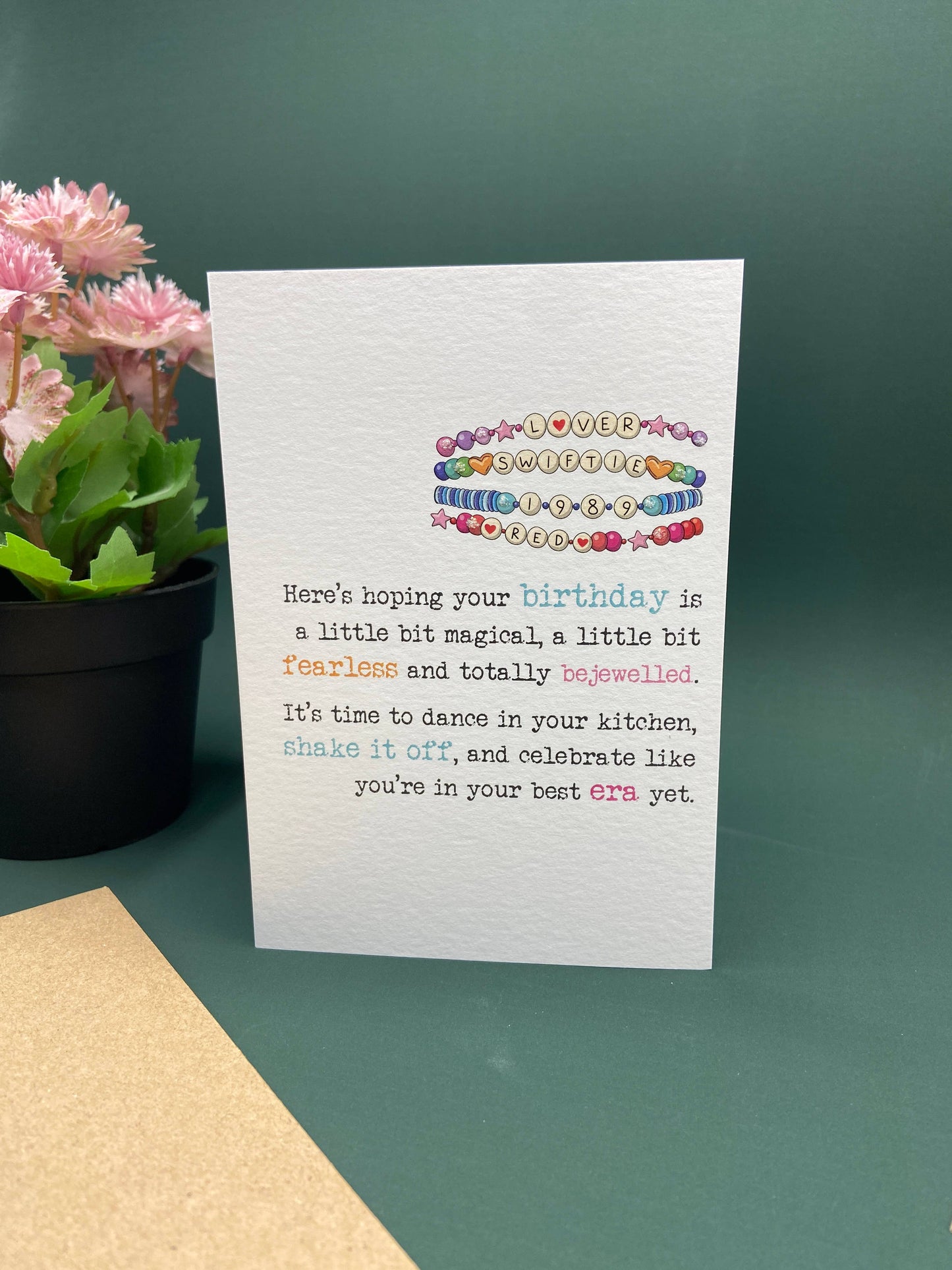 Swiftie Birthday - Greetings Card