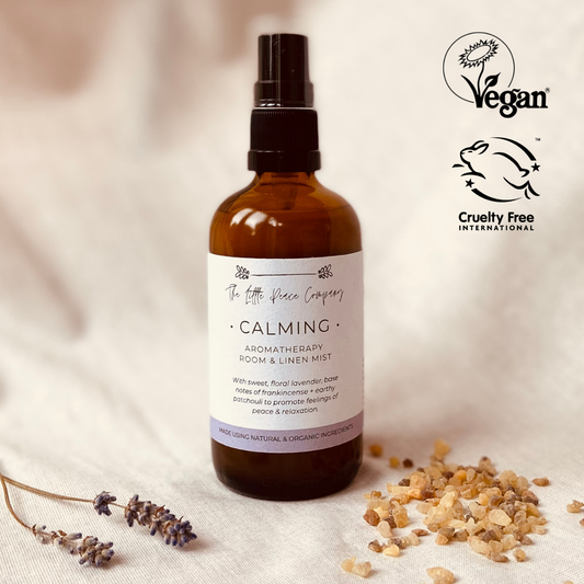 Calming Aromatherapy Room & Linen Mist 100ml: 100ml Spray Bottle