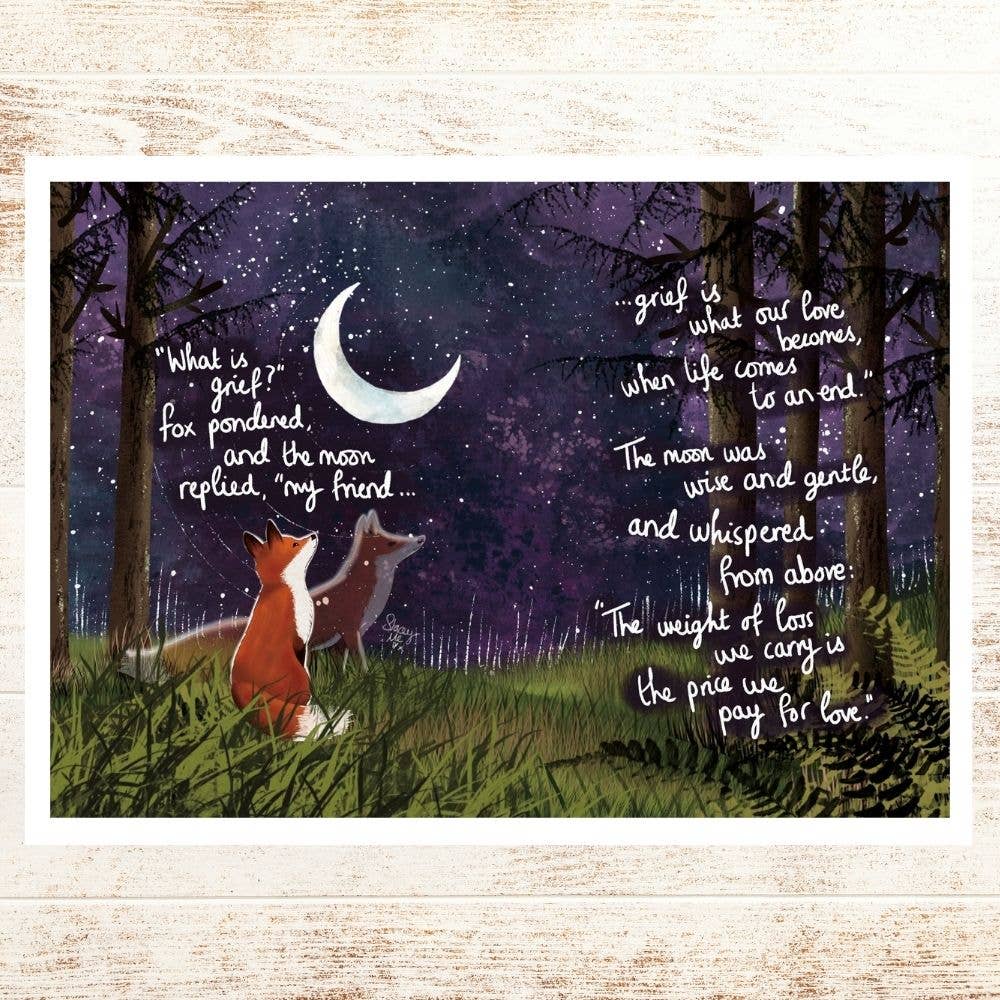 A4 Art Print ~ Grief