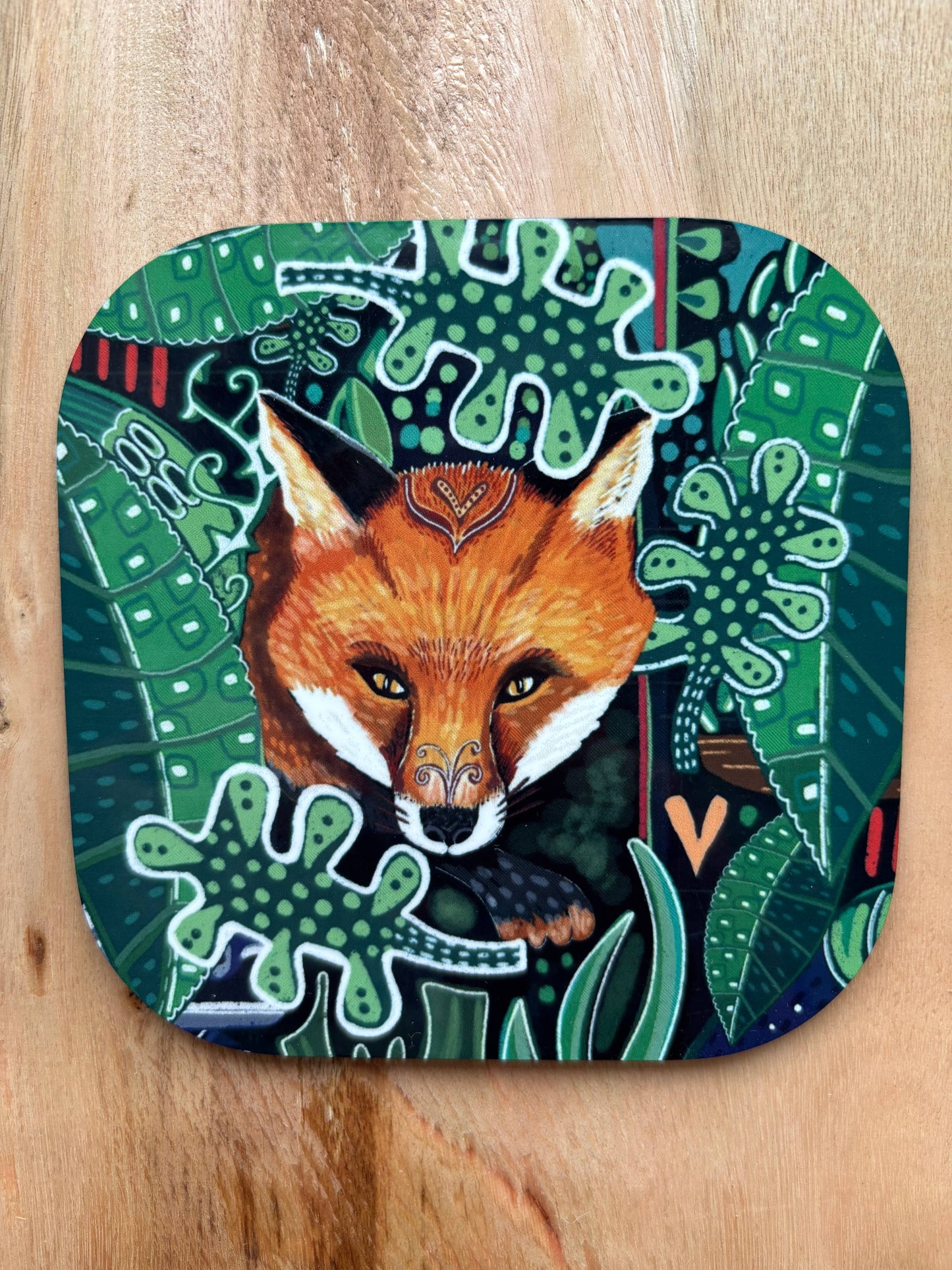 Fox Coaster, Woodland Fox, Animal Coasters