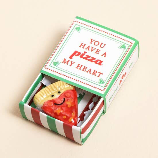 Tiny Matchbox Ceramic Tokens: Dog