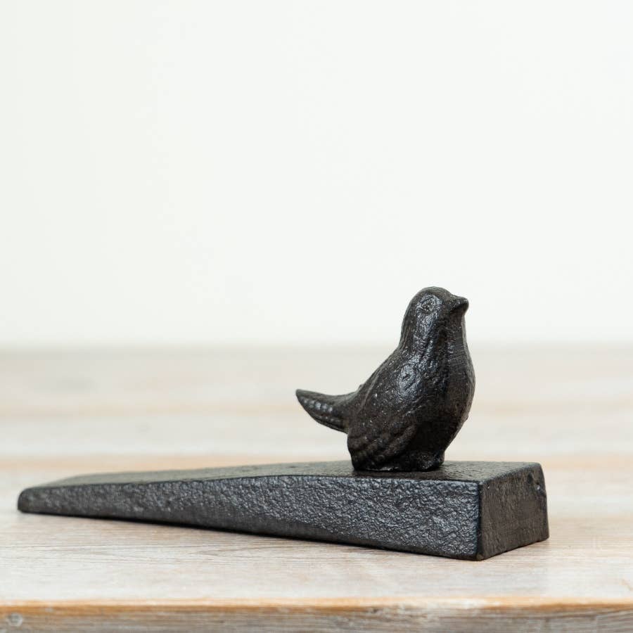 Cast Iron Bird Stopper, 15.3cm