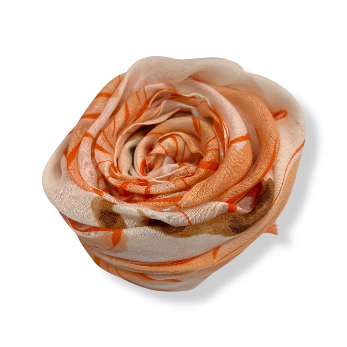 Big daisy print : Orange