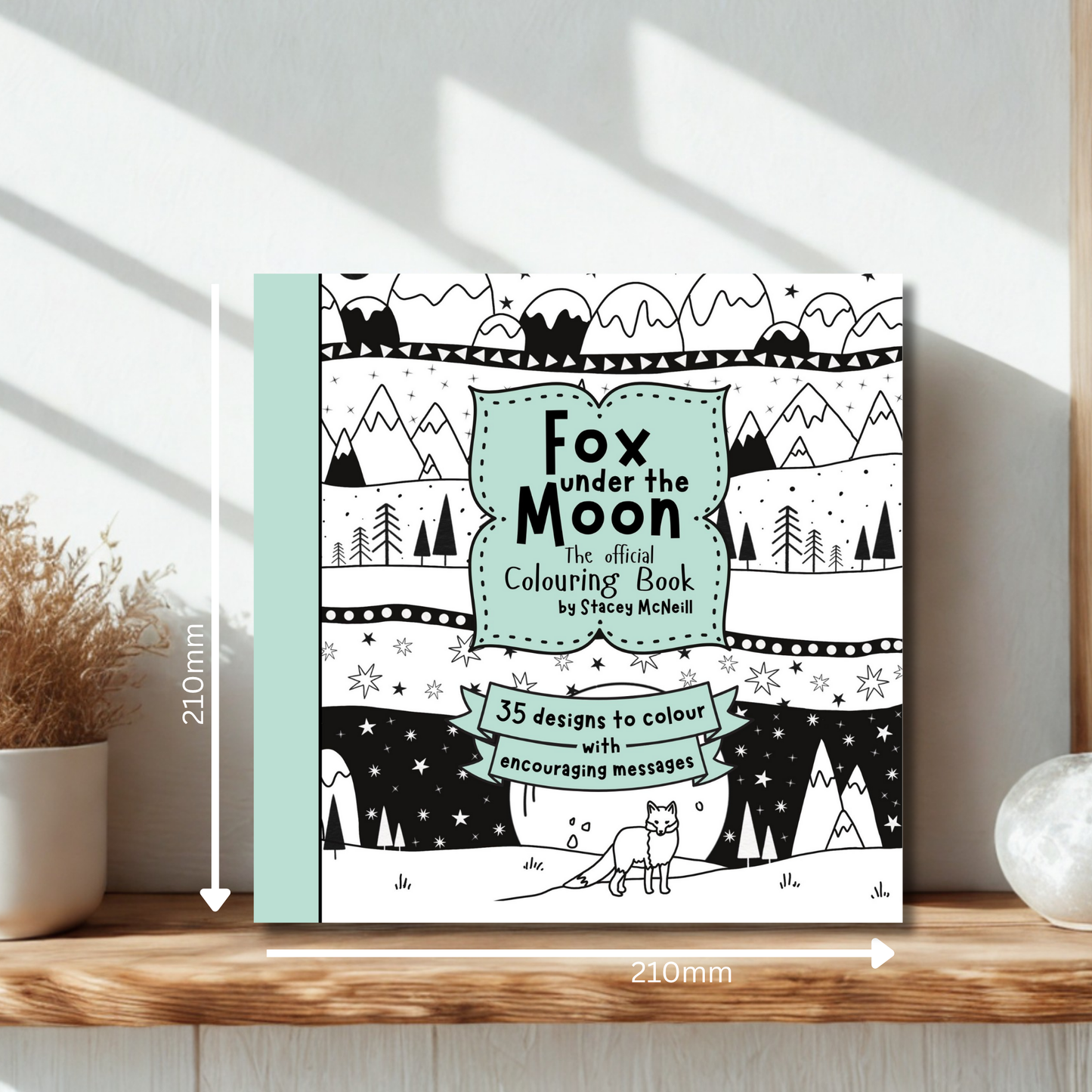 Official Colouring Book by Fox Under The Moon