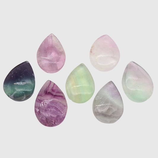 100g Fluorite Teardrops