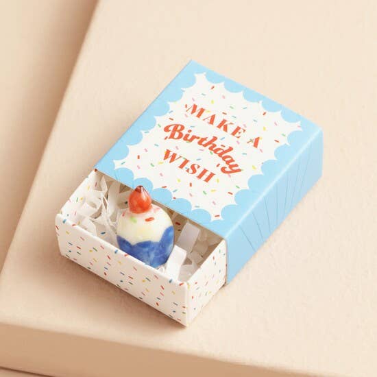 Tiny Matchbox Ceramic Tokens: Bee