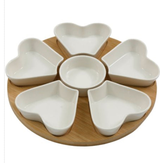 Lazy Susan Snack Dish