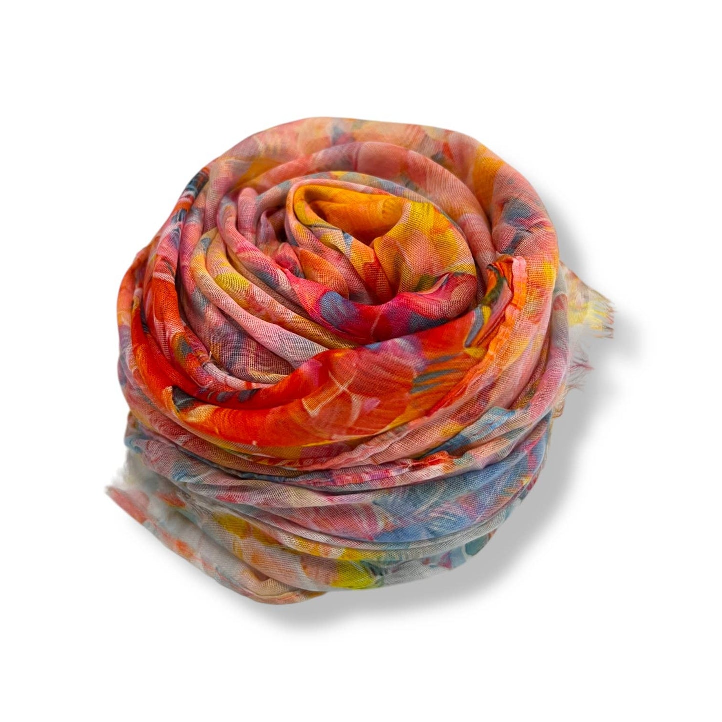 Vibrant Mosaic Print Scarf
: Purple