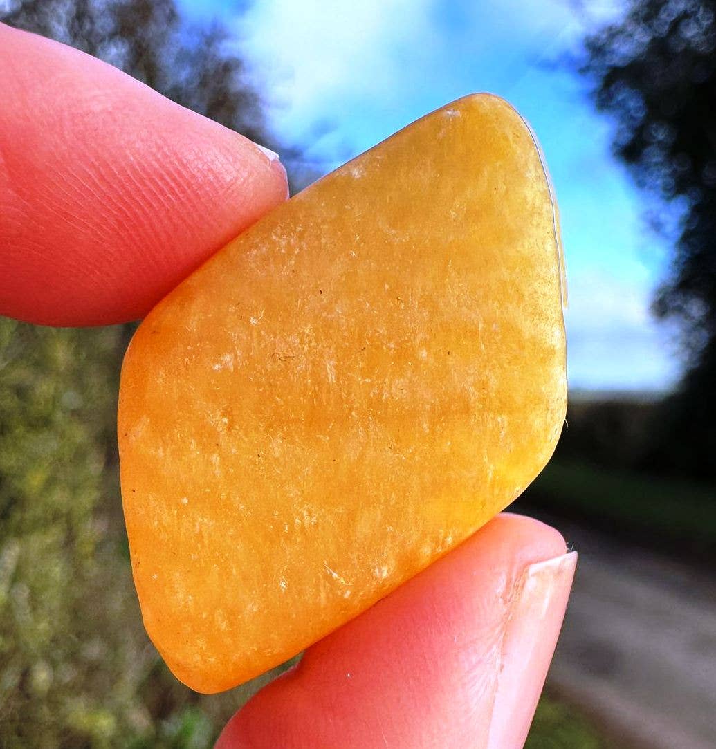 Orange calcite