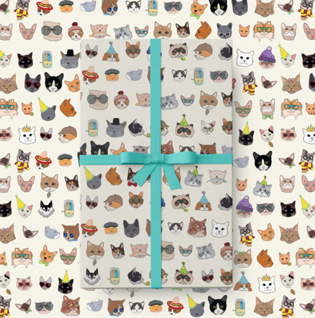 Cats Wrapping Paper Sheet – Bradgate Boutique