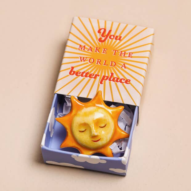 Tiny Matchbox Ceramic Tokens: Plant Pot