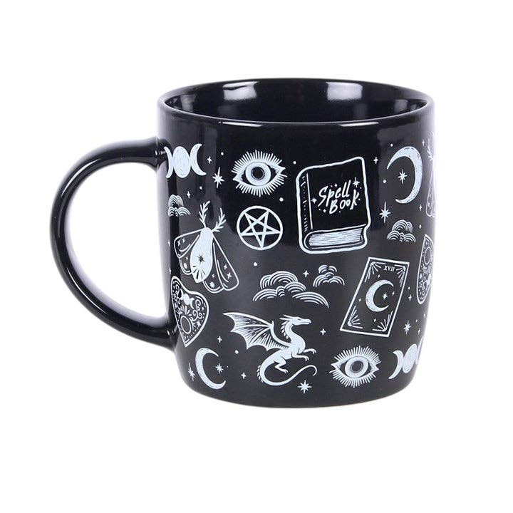 Gothic Spellbound Secrets Mystical Print Mug