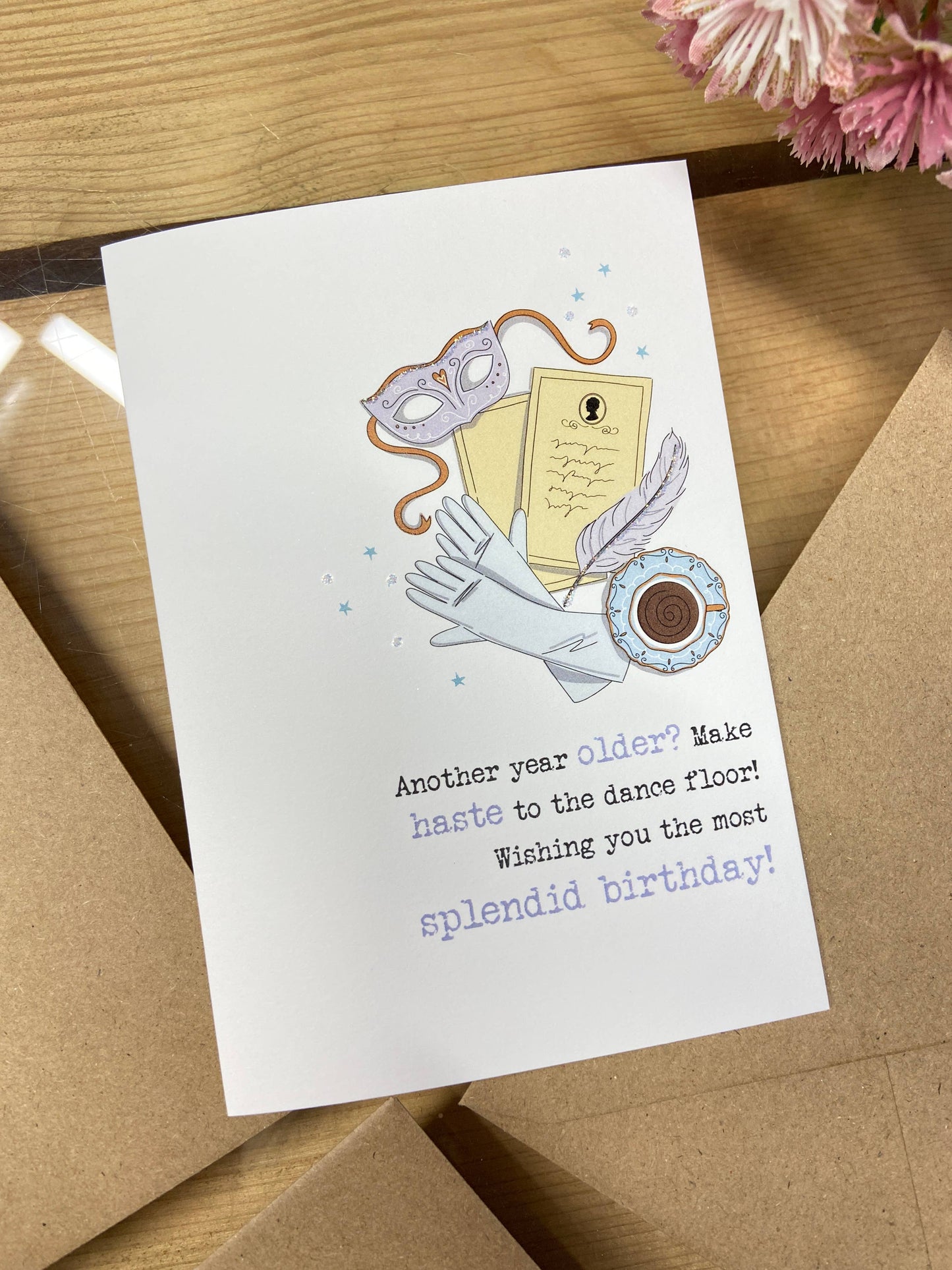 Bridgerton - Splendid birthday - Greetings Card