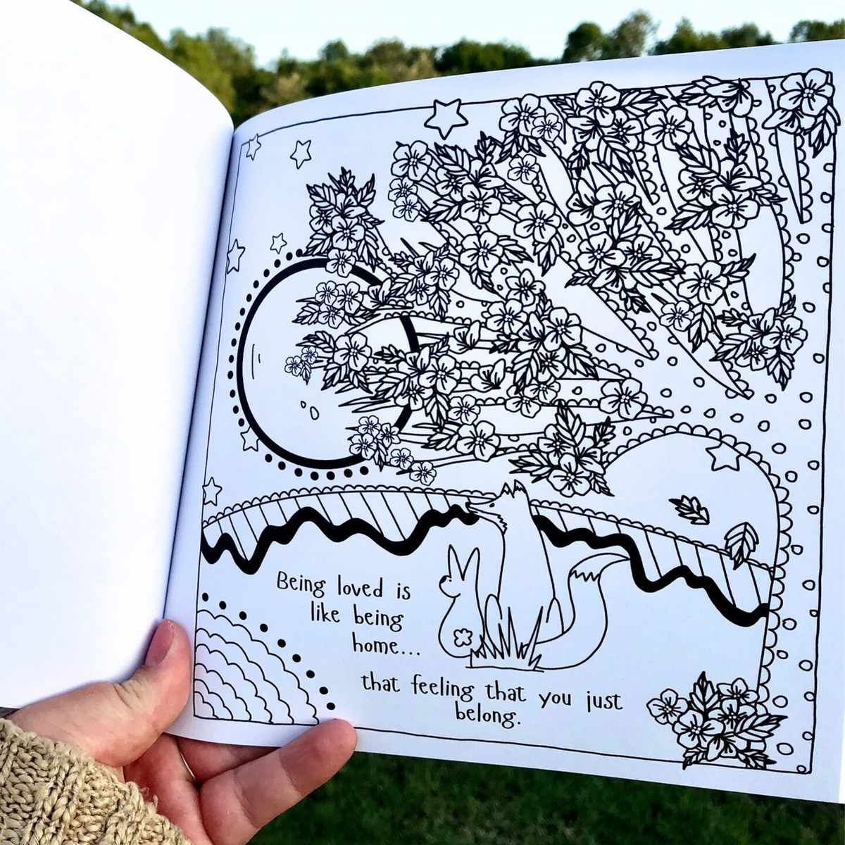 Official Colouring Book by Fox Under The Moon
