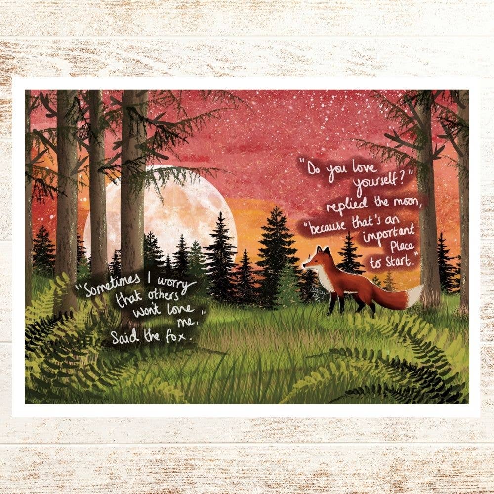 A4 Art Print ~ Love Yourself