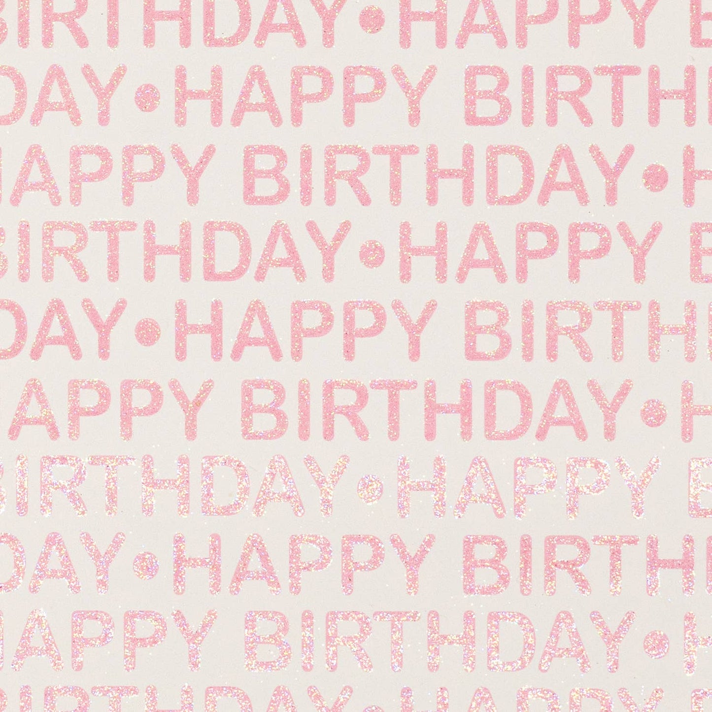 Luxury Glitter Roll wrap Modernity Pastel (12): Pink Birthday