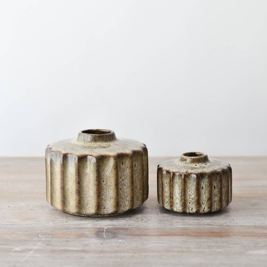 Decorative Round Flower Vase, 13cm