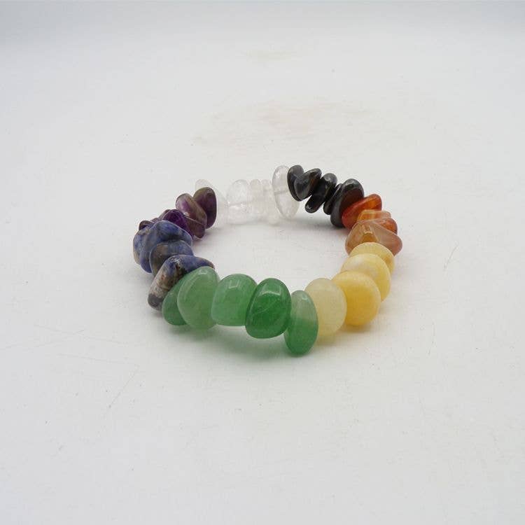Chakra Chunky Chip Bracelet