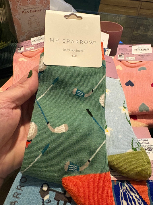 Golf Club Bamboo Socks