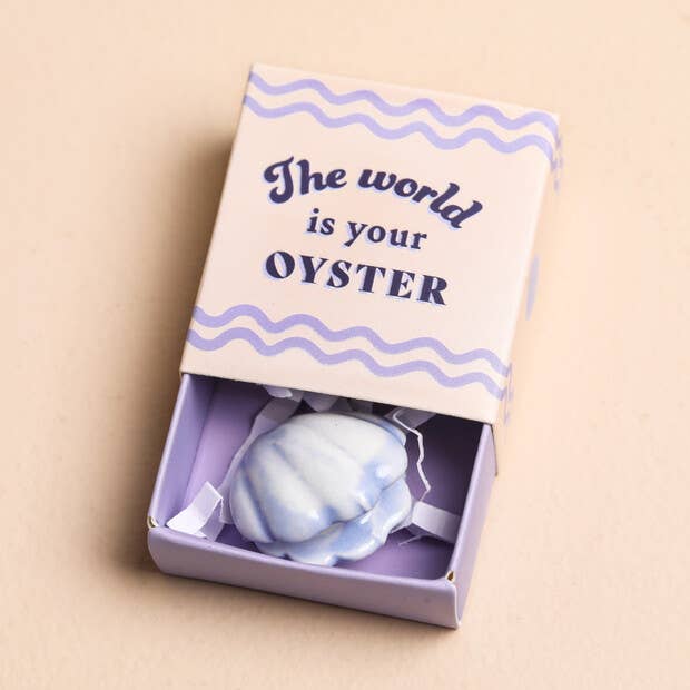 Tiny Matchbox Ceramic Tokens: Heart