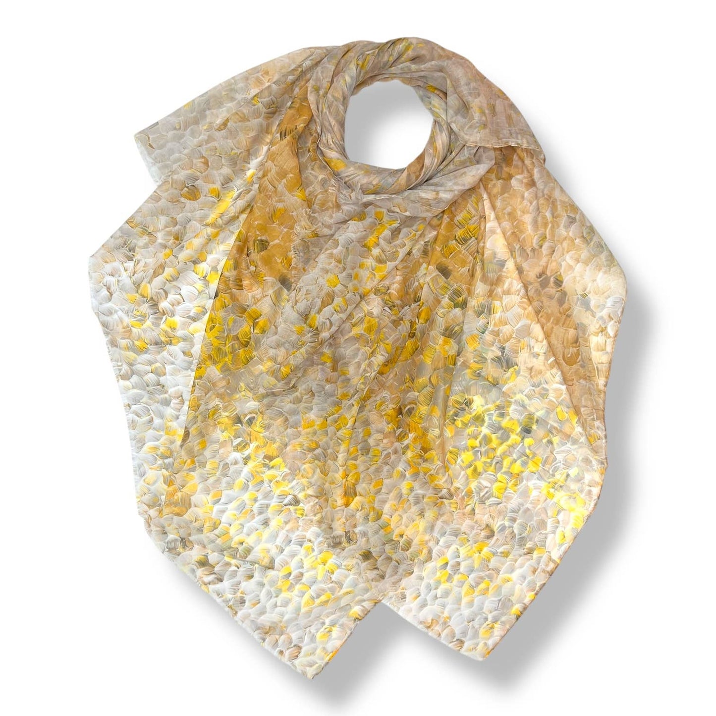 Vibrant Mosaic Print Scarf
: Purple